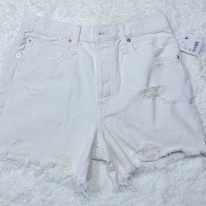 Free People NEW Denim White shorts Love this style